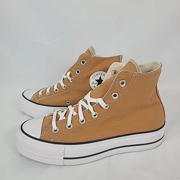 NEW Converse All Star Hi Top Women's Gingersnap Athletic Sneaker Sz 8.5 NIB - Picture 3 of 8